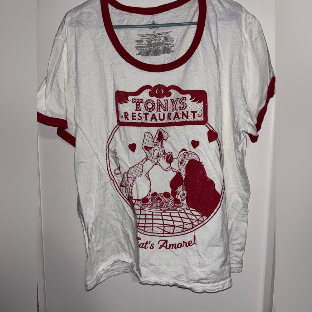 Disney Lady and the Tramp Shirt Size 3X